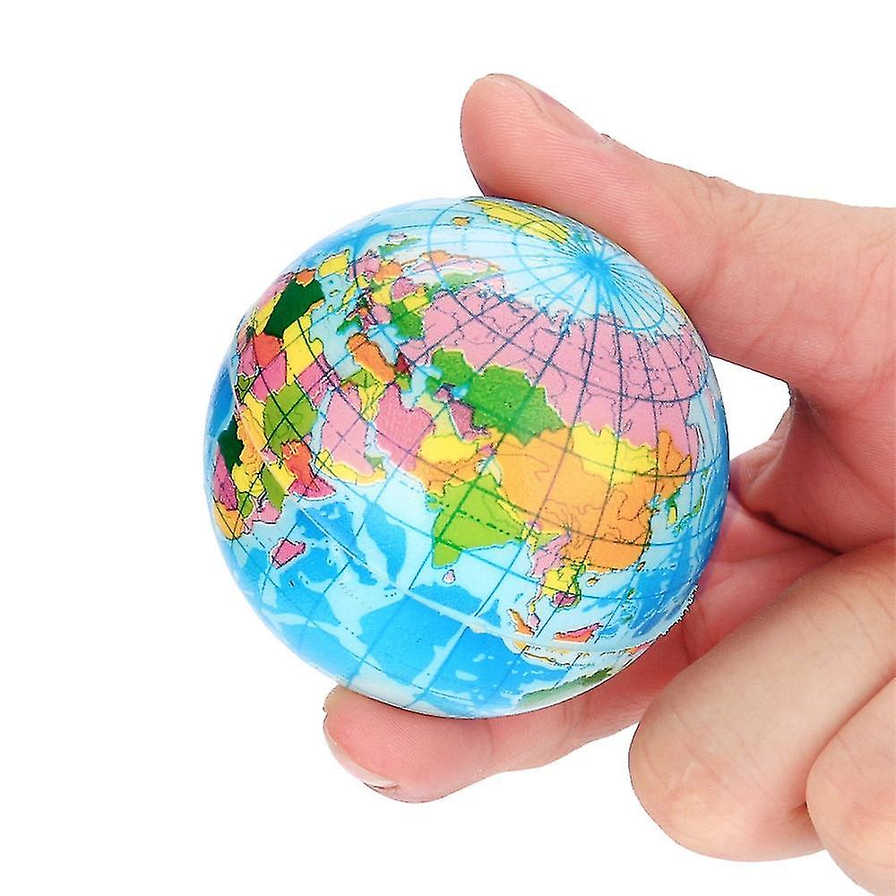 Anti Stress World Map Foam Ball For Children