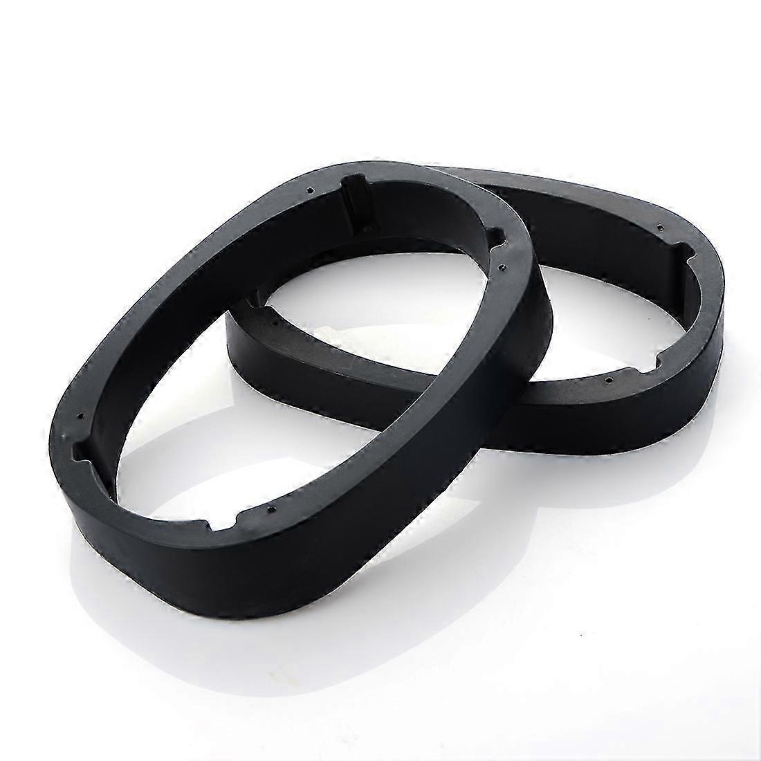 Black Universal Audio Mat Spacer Kit for 6x9 Car Speaker Refit 2 Pieces Included