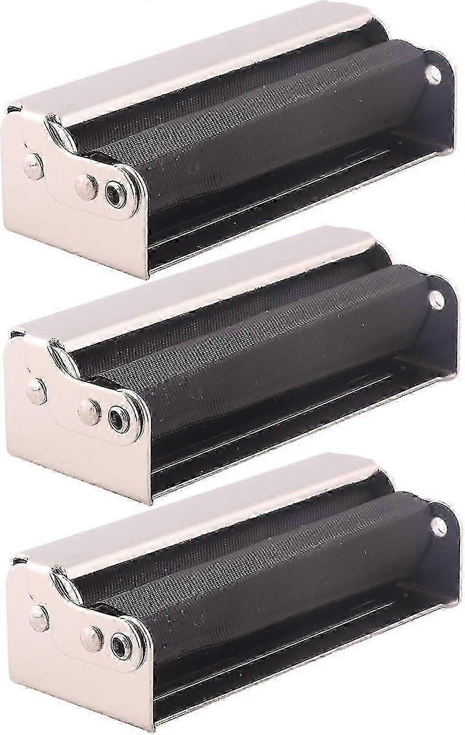3 Pcs Cigarette Rolling Machine70mm Cigarette Rolling Machine Metal Cigarette Rolling Machine Black Cigarette Rolling Machine Black Cigarette Rolling