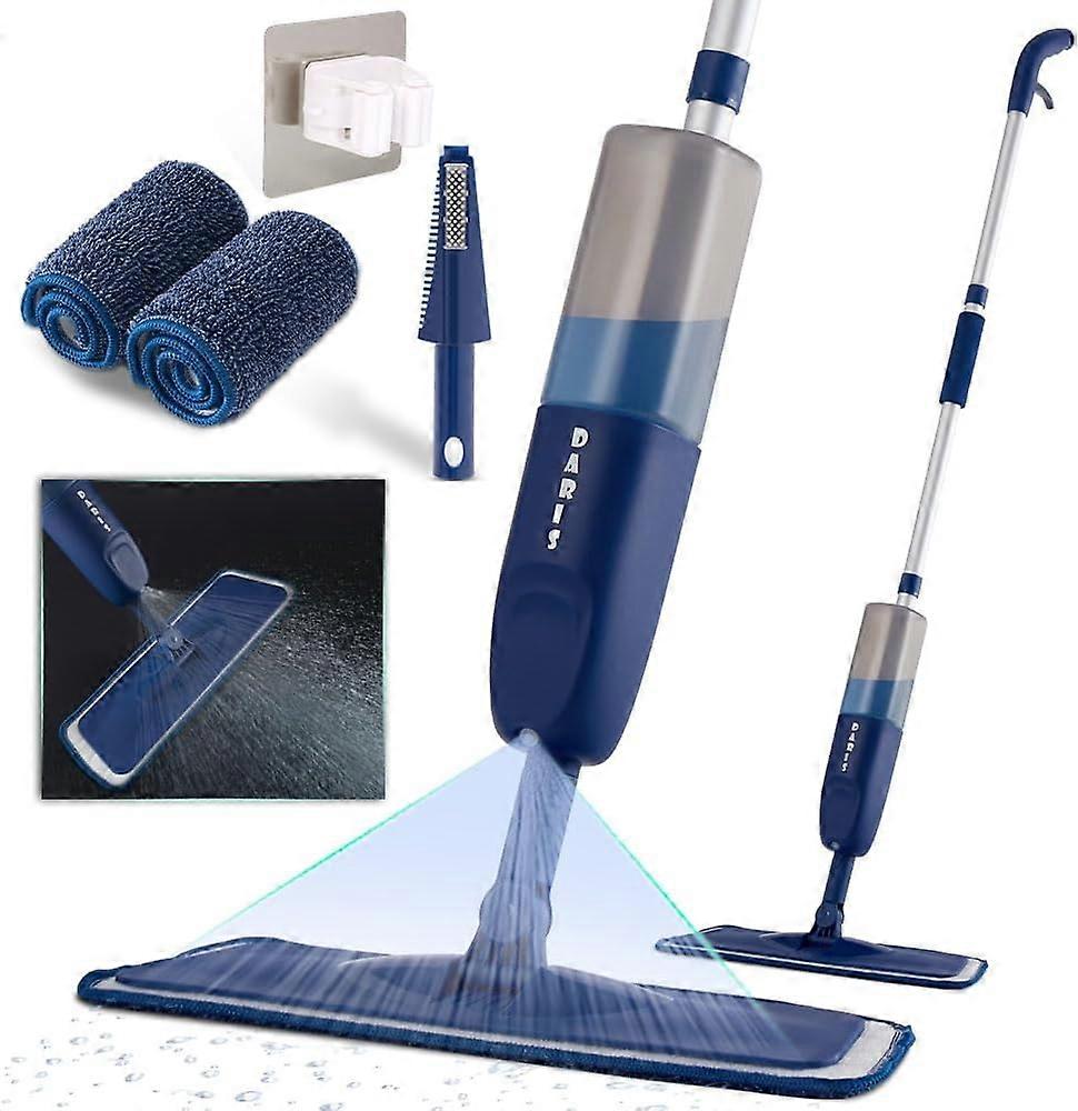 Microfiber Spray Mops, Multi-Surface Cleaning, Anti-Leakage Design
