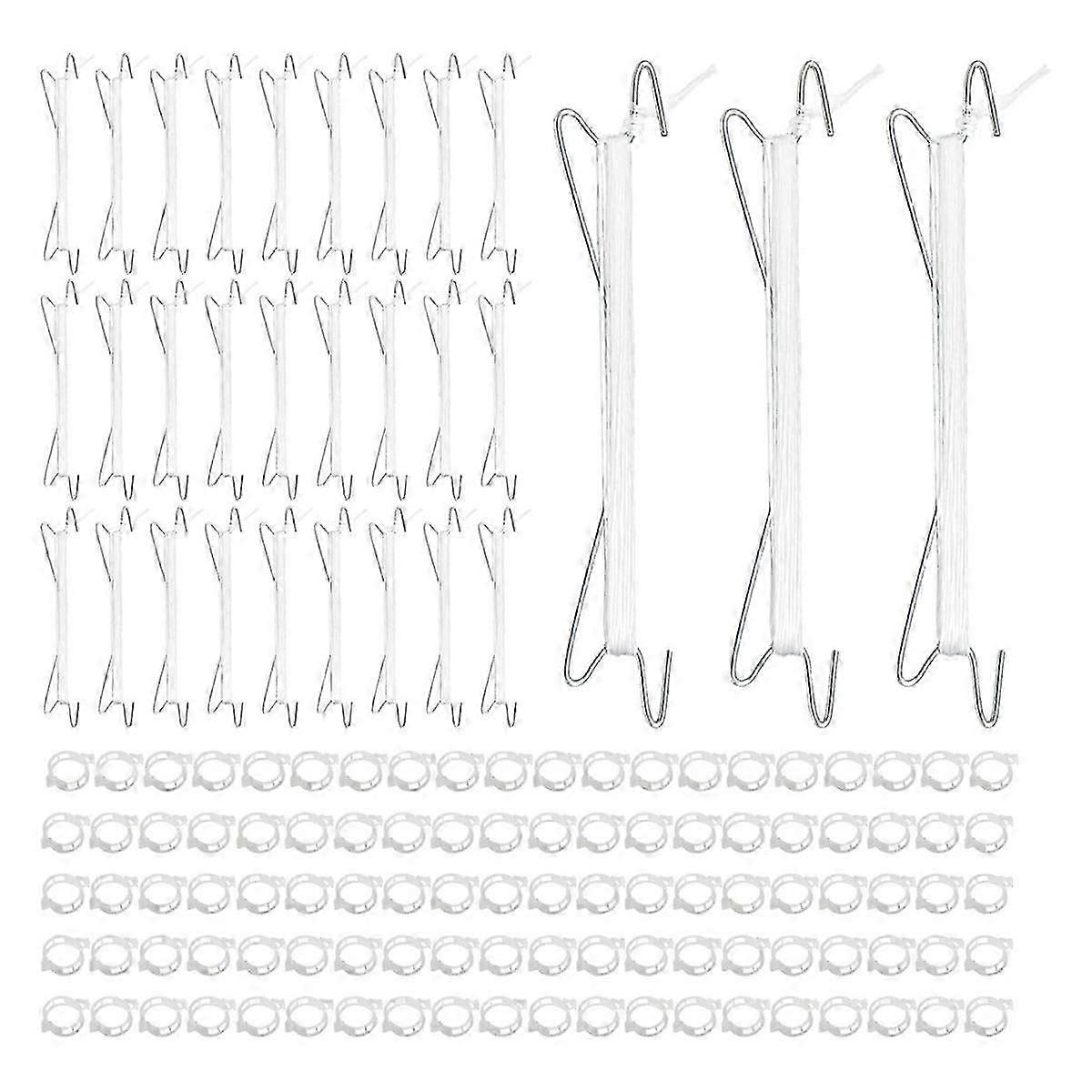 Tomato Hooks with String,Plant Support Clips,Tomato Support Hook for Climbing Plants,Tomato Holder Hooks