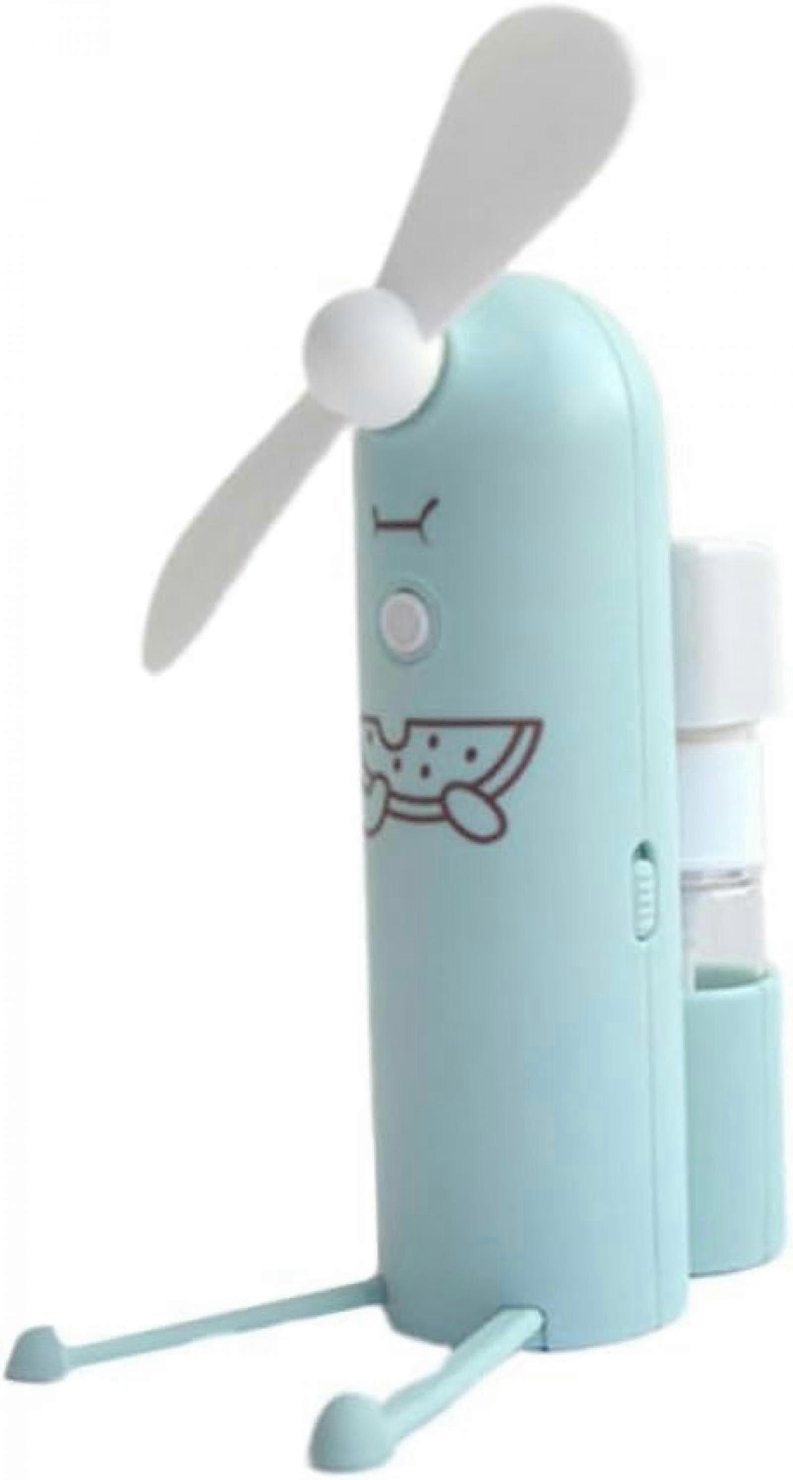 1pc Small Fan Portable Fan Mini Fan Travel Mobile Phone Holder USB