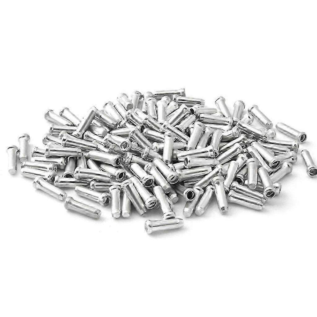 100pcs الدراجة كابل نهاية كاب سلك أنبوب يغطي استبدال الفرامل كابل نهاية الطرف