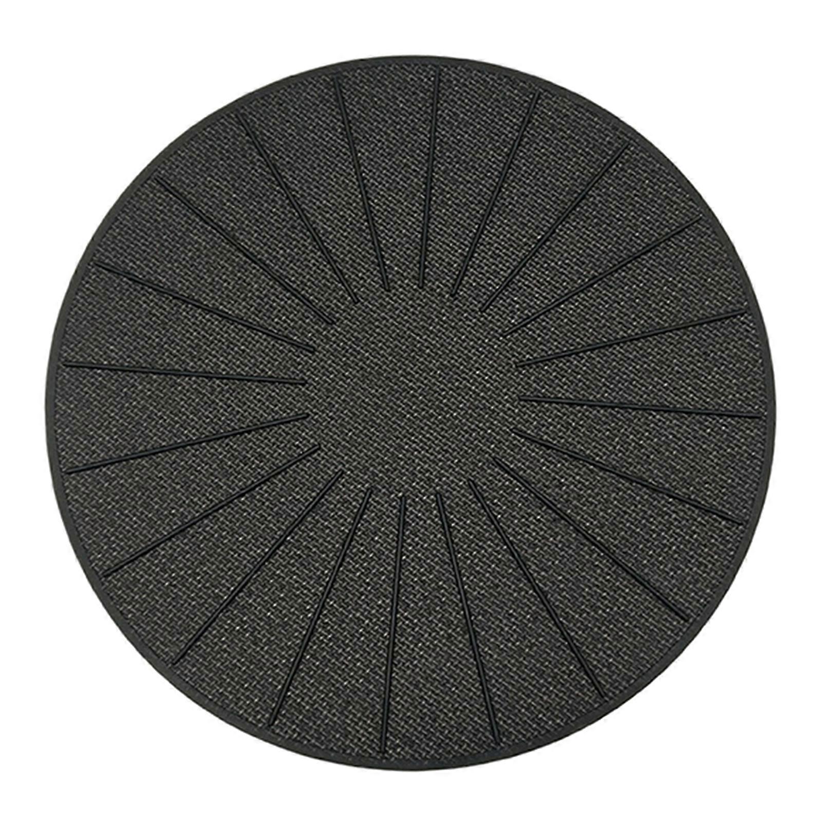 Επαγωγική εστία Mat σιλικόνης Scratch Protector Αντιολισθητικό μαξιλάρι ανθεκτικό στη θερμότητα χαλάκια κατάλληλο για μαγνητική σόμπα μαύρο