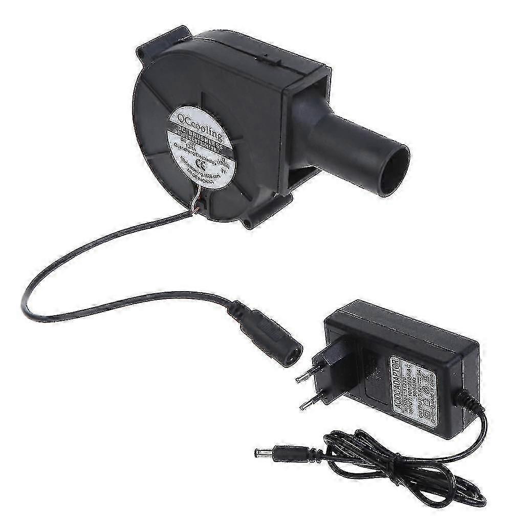 Bbq Air Blower 12v Power Fan Adjustable Speed Controllers Bbq Fan Eu Plug