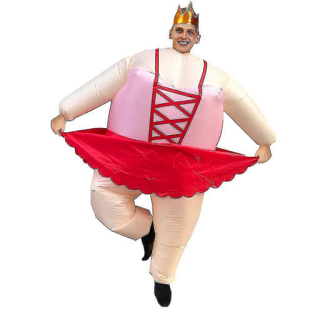 大人のバレエダンス膨脹可能な衣裳ハロウィーンの衣裳カーニバルの党ロールプレイDisfrazの祭典のDress_y良質