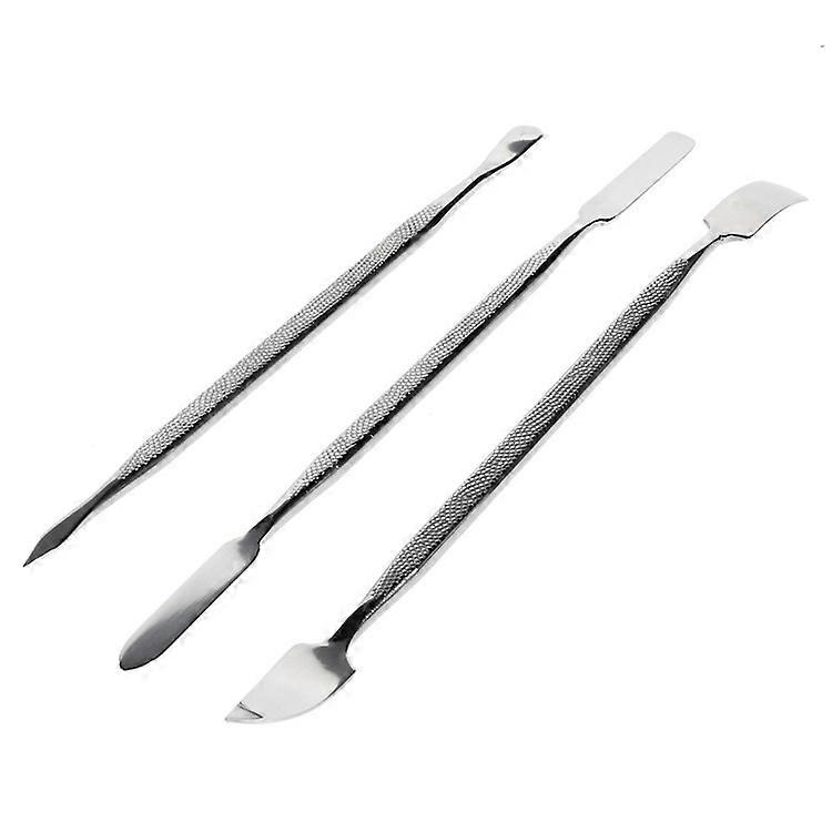 JAKEMY 3-in-1 Metal Spudger Pry Opening Repair Tools Set Compatible For iPhone iPad Samsung Smartphone Tablet JM-OP07