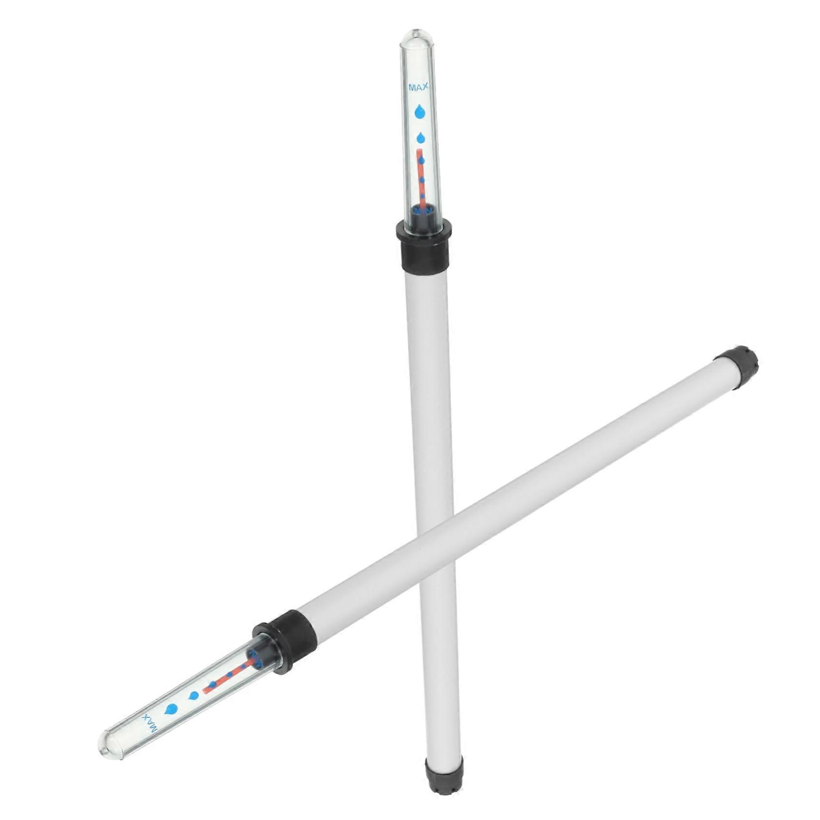 2pcs Water Level Indicator White Plastic Suite Moisture