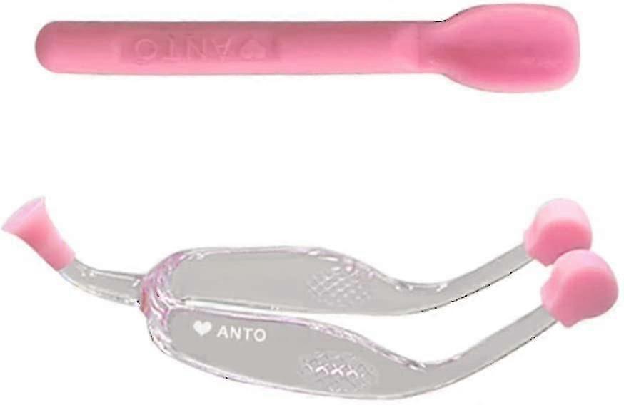 Soft Contact Lens Remover & Insertion Tool with Tweezers & Scoop for Travel & Home Use