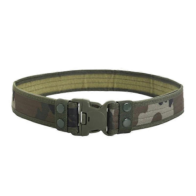 Outdoor Durable Camouflage Tactical Belt For Hunting Climbing Camping