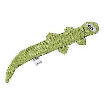 Green Toy Squeaky Lizard Dog Chew