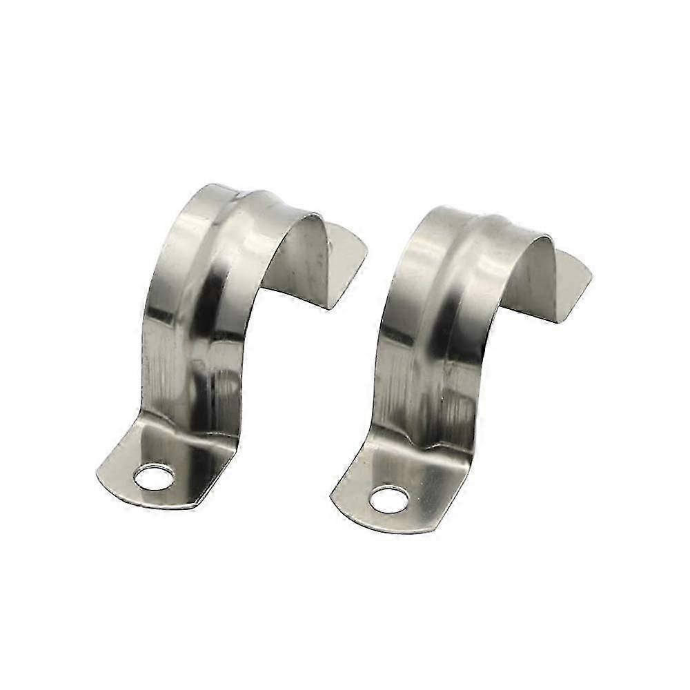 35mm/1.38" 16pcs Pipe Strap Clamp 304 Stainless Steel Pipe Clips