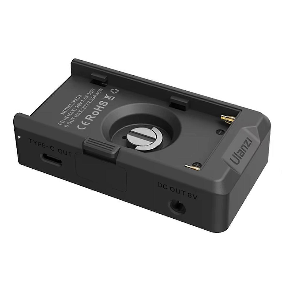  PA03 NP-F Battery Adapter Plate For NP-F Series Batteries