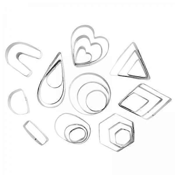 Cookie Cutter Assortment - 5x24Pcs Set for