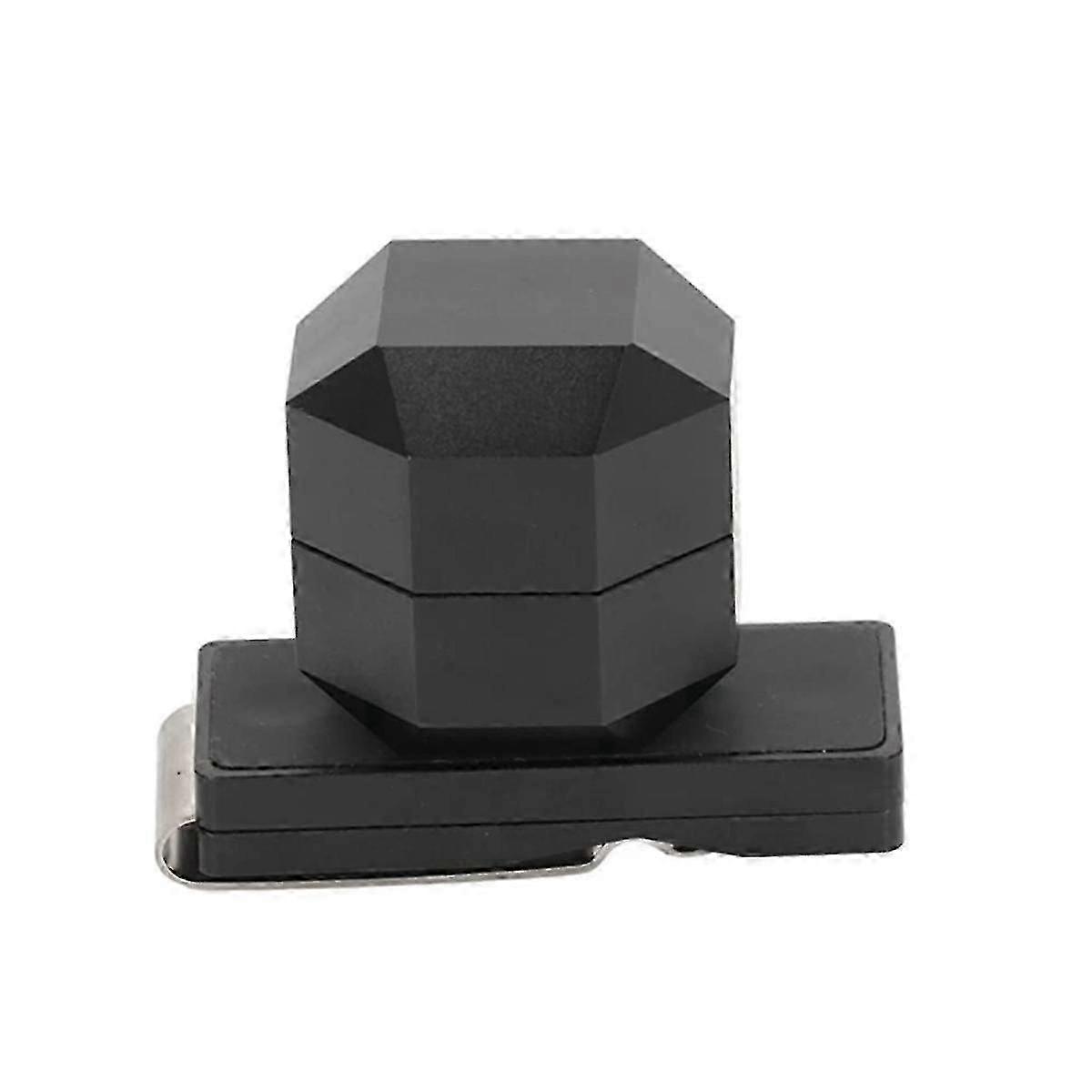 Billiard Cue Chalk Holder With Clip,2 Layers Octagonal Billiard Pool Cue Chalk Holder Universal For