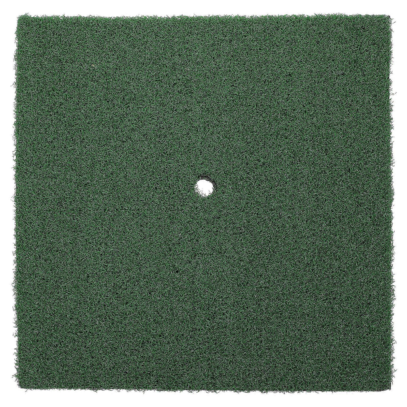 Portable Indoor Golf Practice Mat for Beginners with Artificial Turf Swing Area