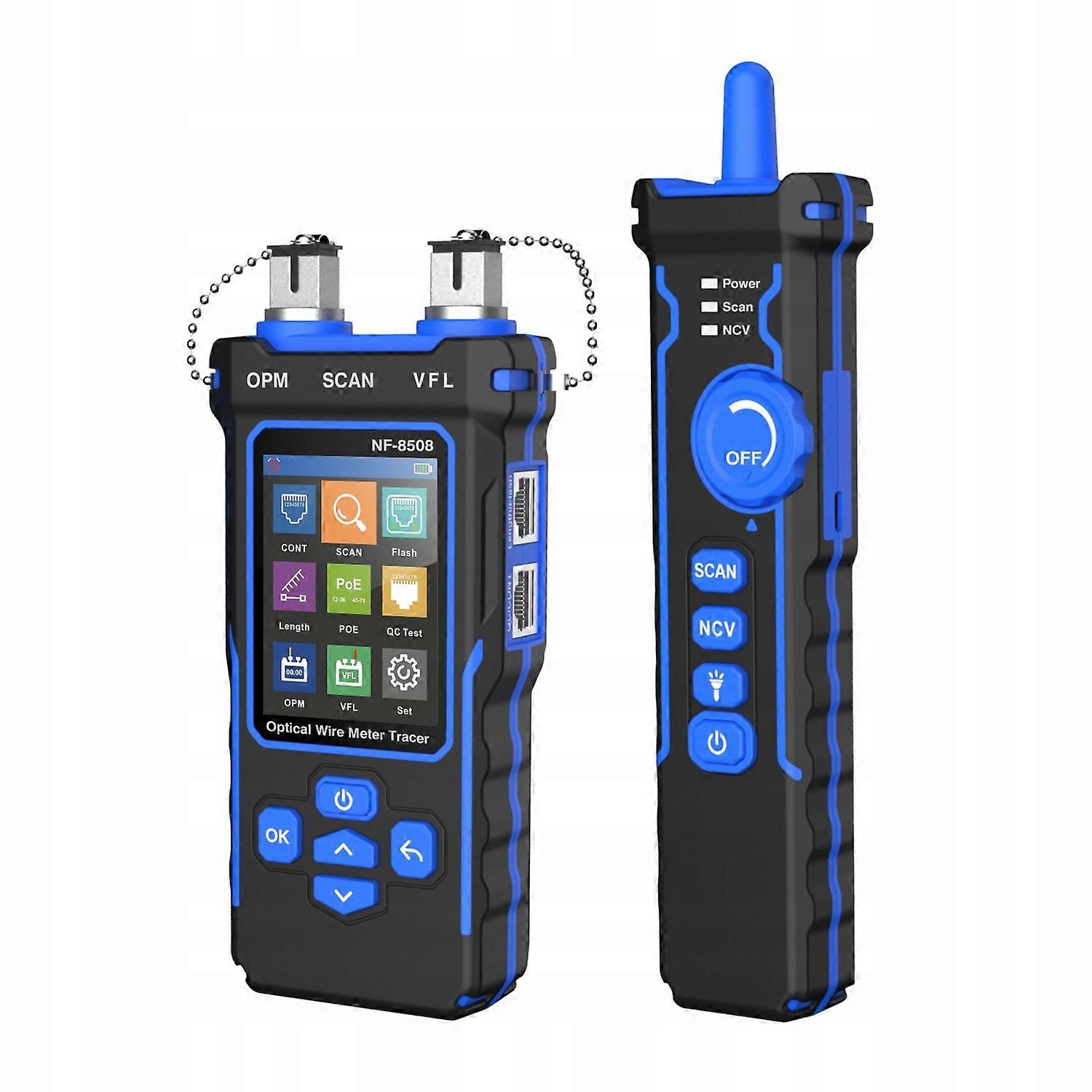 Tester światłowodów Lan Poe Opm Vfl Noyafa Nf-8508 Lokalizator usterek
