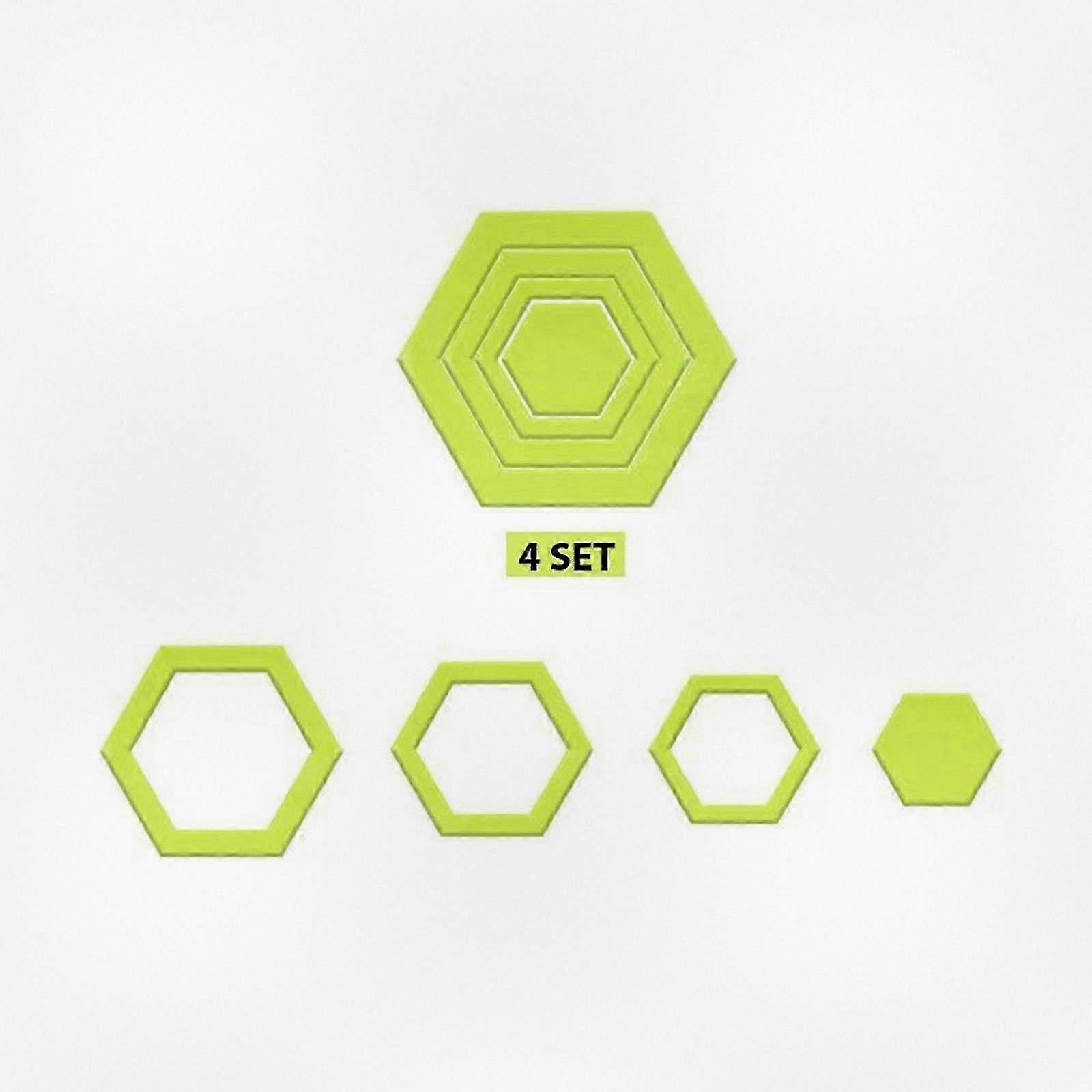 Beautiful Hexagonal Quilt Crafting Template for Creative Sewing Projects