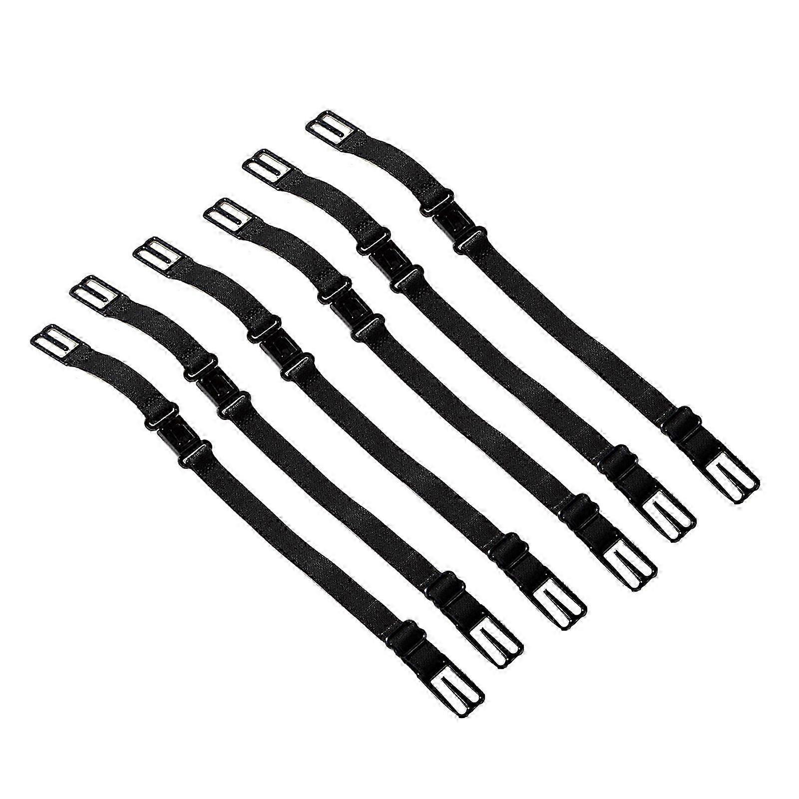 6-Pack Bra Strap Holder Clips - Αντιολισθητικός ελαστικός σχεδιασμός για επιπλέον στήριξη σε καθημερινή χρήση ή ειδικές περιστάσεις