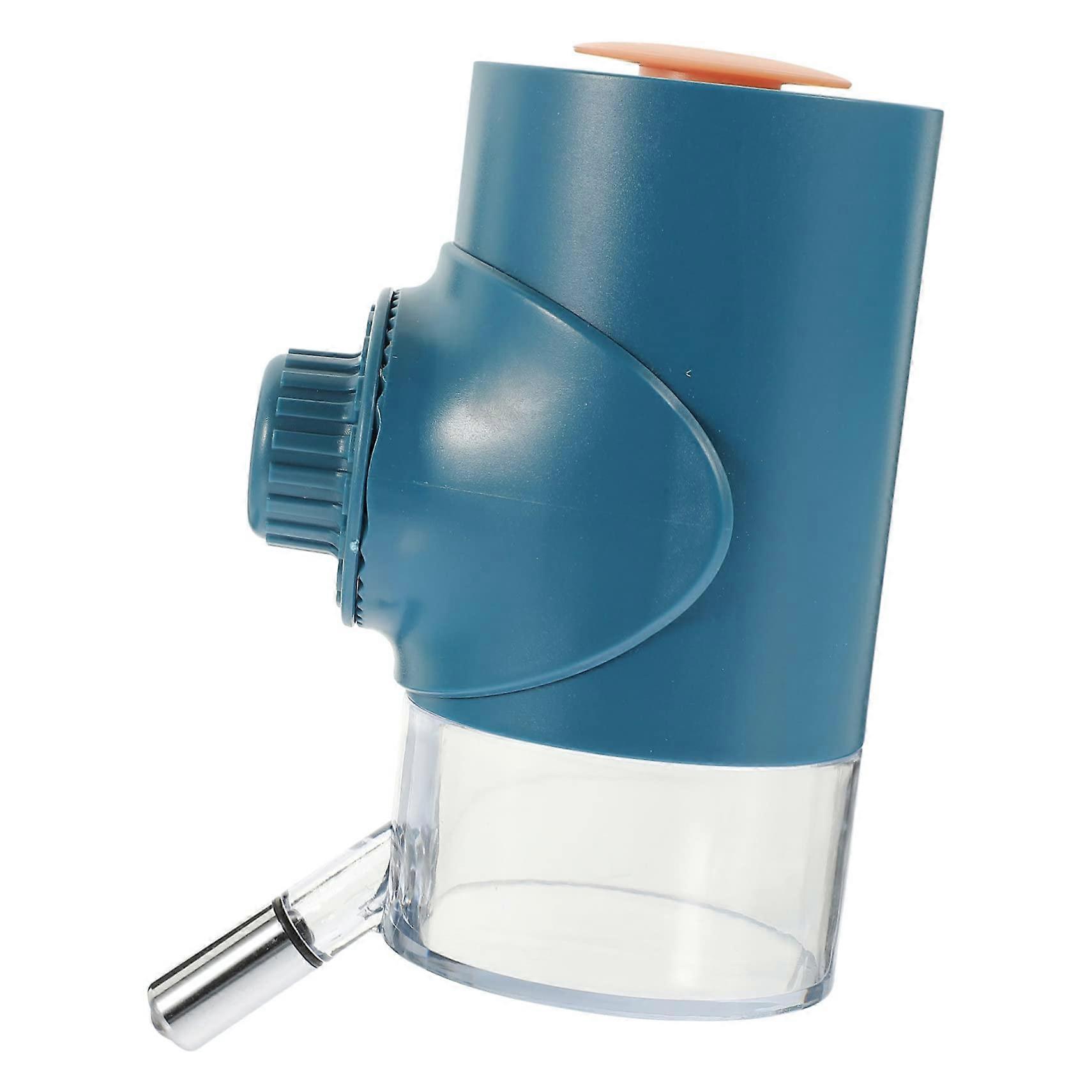 Small pet water bottle for cats and leakproof water dispenser nonslip jazz blue for on the go practical drinking solution for animals