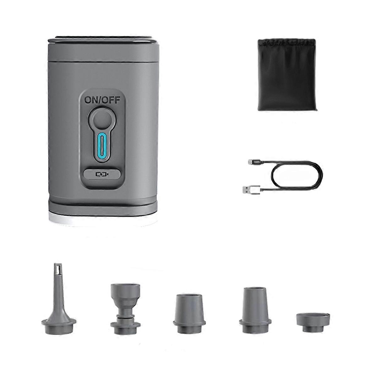 Mini Portable Air Pump Rechargeable Air Pump Outdoor Small Dual-Purpose Pump Inflatable Bed Air Pum