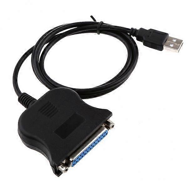 High-Speed USB 0 to DB25 Printer Adapter Cable for Laptops
