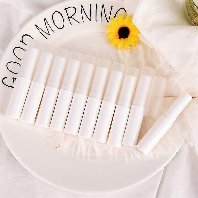10pcs Empty Lipstick Tube Plastic Lip Balm Container Lipstick Gloss Sub-bottling 2025