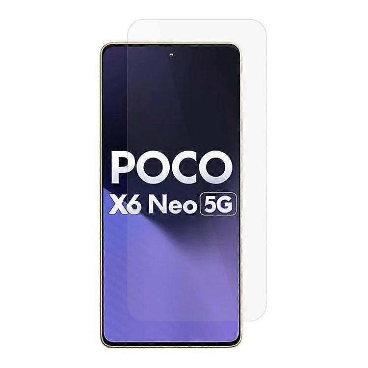 Xiaomi Poco X6 Neo 5Gスクリーンプロテクター0.3mm超薄型強化ガラスフィルムに対応