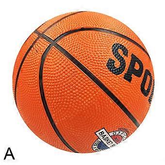 Rubber Basketball Non-inflatable Childrens Basketball for Indoor and Outdo