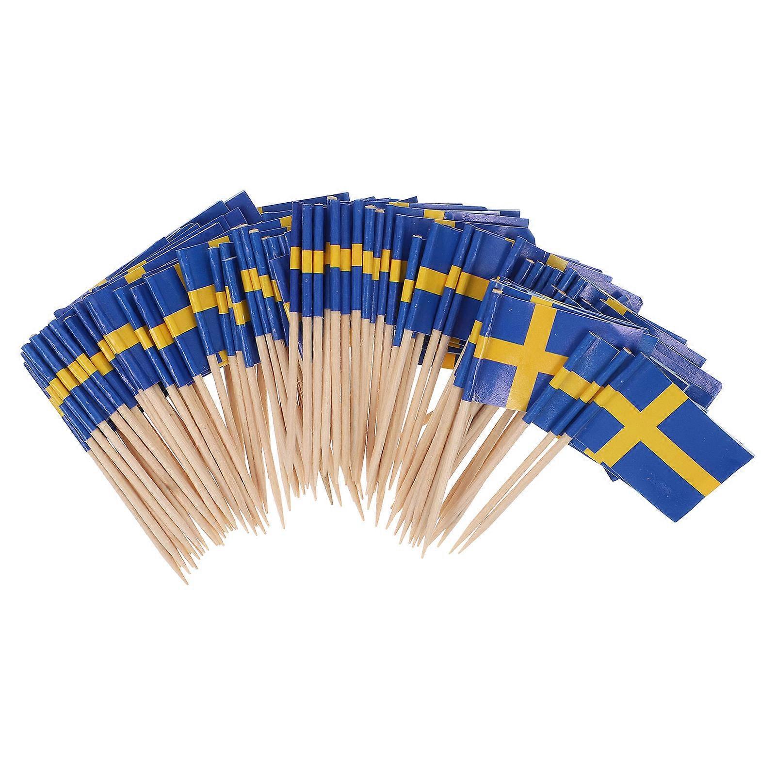 Cake Flag Toppers for Cupcakes, Chic and Modern Ideas