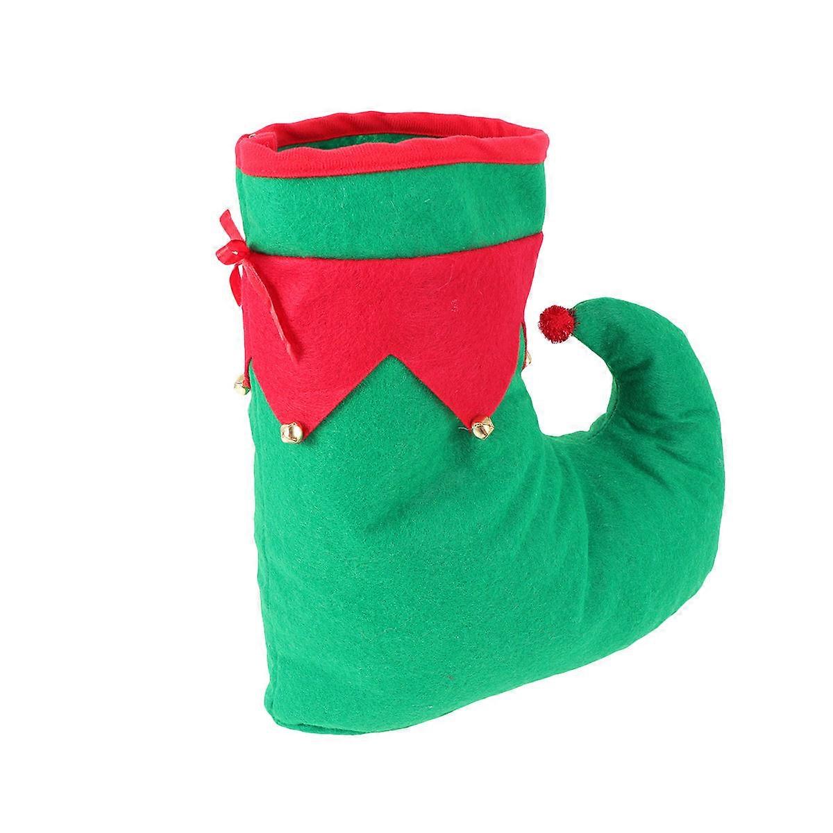 Elf Shoe Covers for Women, Premium Quality, Enhance Your Holiday Outfit