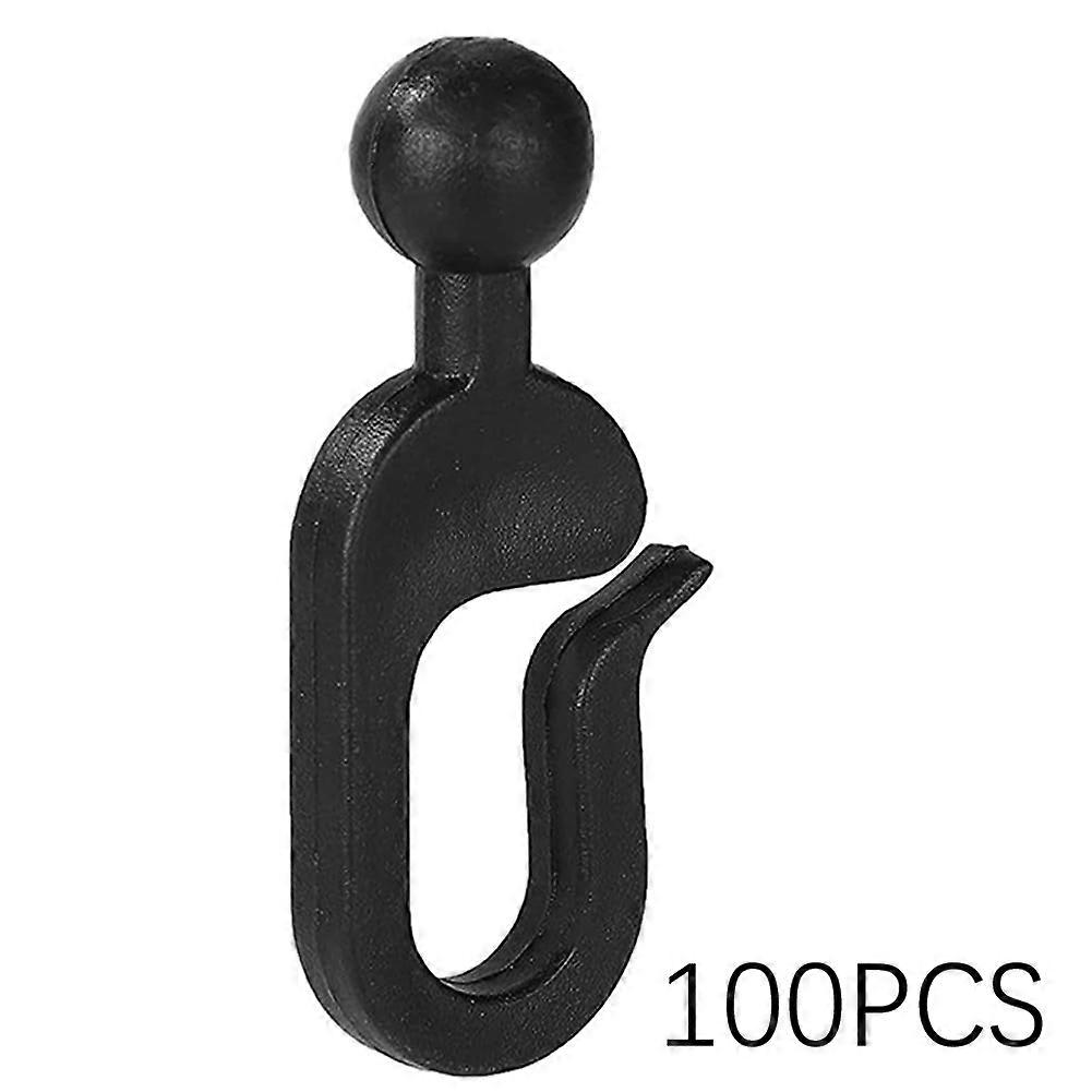 Plastic J Hooks for Gazebo Curtains Convenient Easy Installation for Garden Gazebos