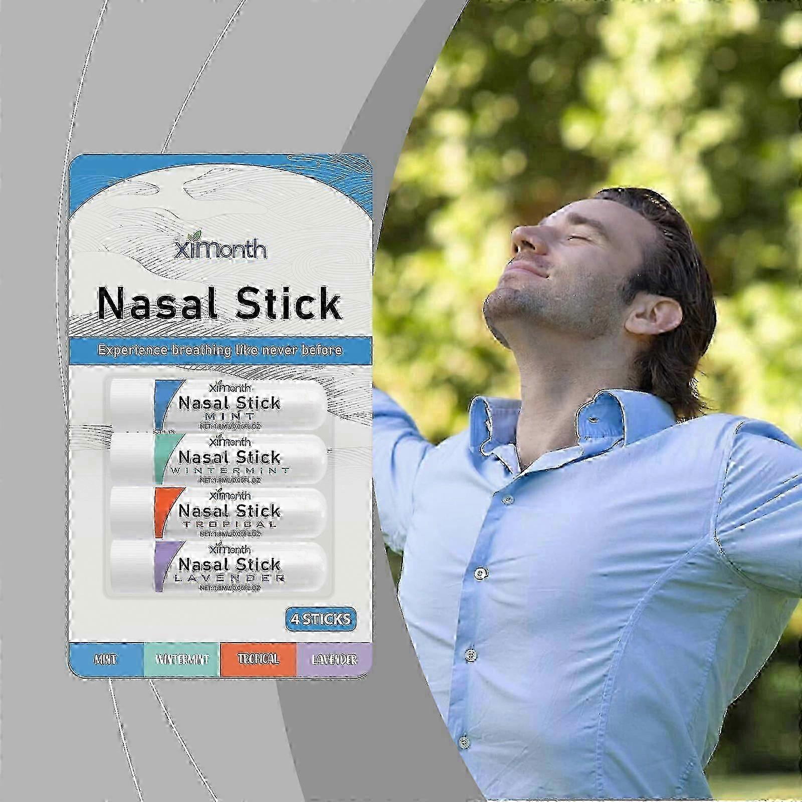 Nasal Stick, Portable Menthol Inhaler, Let You Relax Every Day, Relieve Stress, Enhance Concentration, Relieve Nasal Stuffing 2025