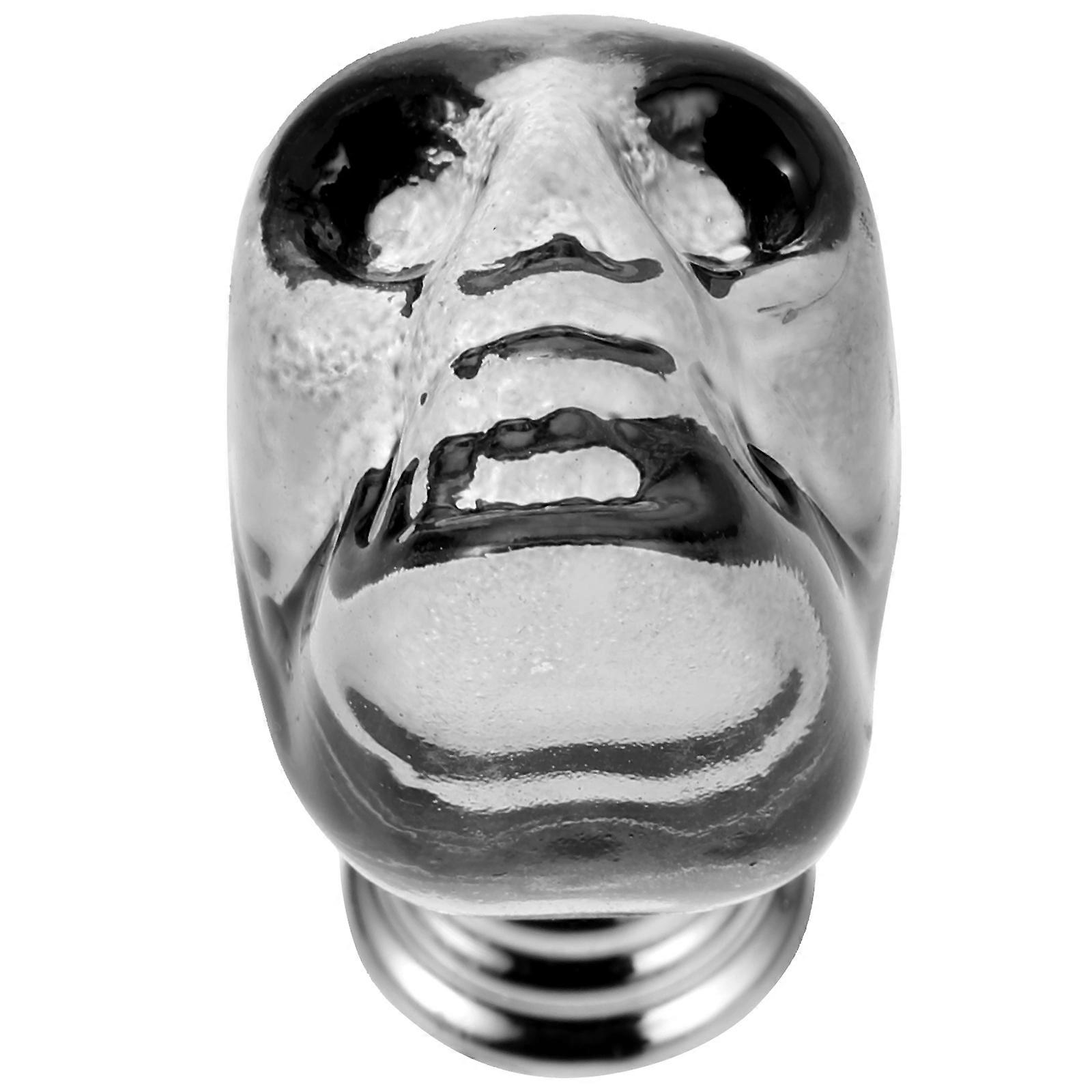 Kitchen Cabinet Door Knobs Dresser Pulls Replacement Skull Head Easy Installation Metal 1.57X1.18X0.79in 1Pcs