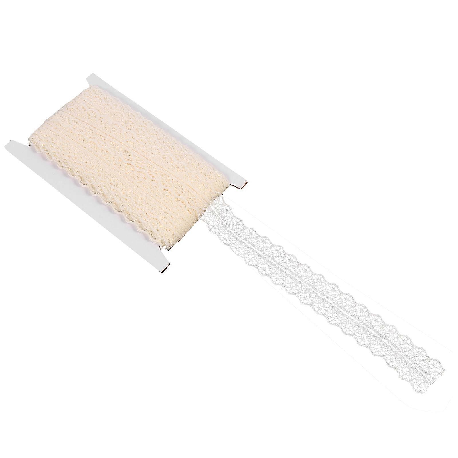 Yards Lace Trim Ribbon for Sewing, Weddings, Birthdays, DIY Decorations, Durable & Versatile