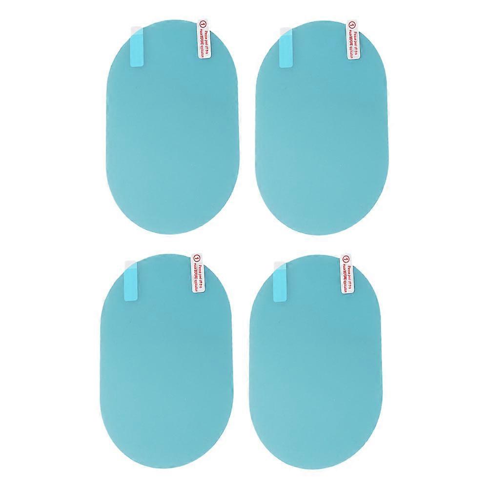 Rainproof Car Mirror Film Anti-Fog Waterproof Protective for Night Driving 4 Pairs