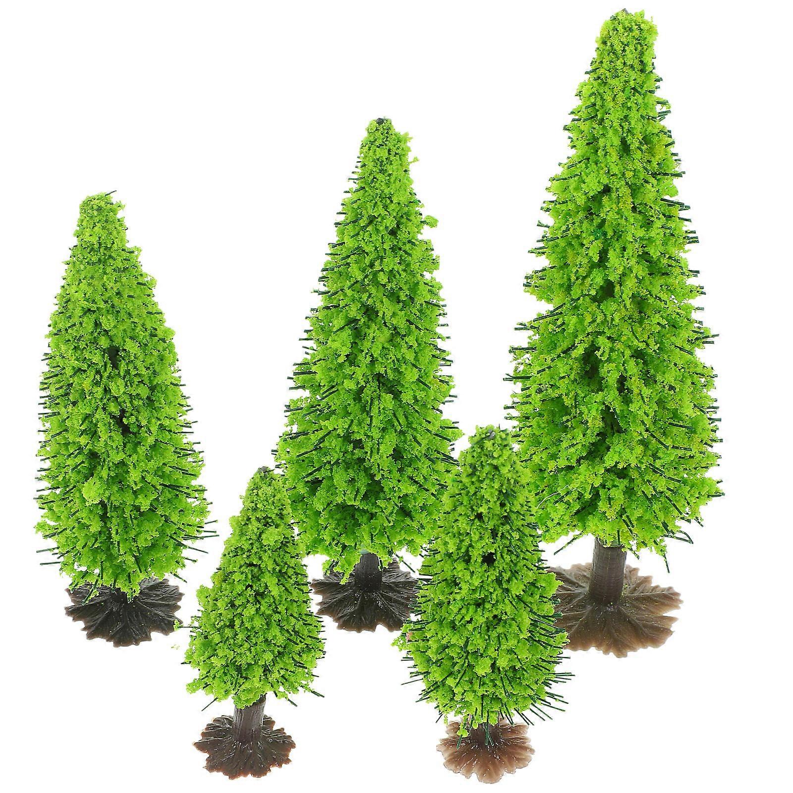 Miniature Trees Models .50X3.50X3.50cm Scene Layout Model Trees 15Pcs