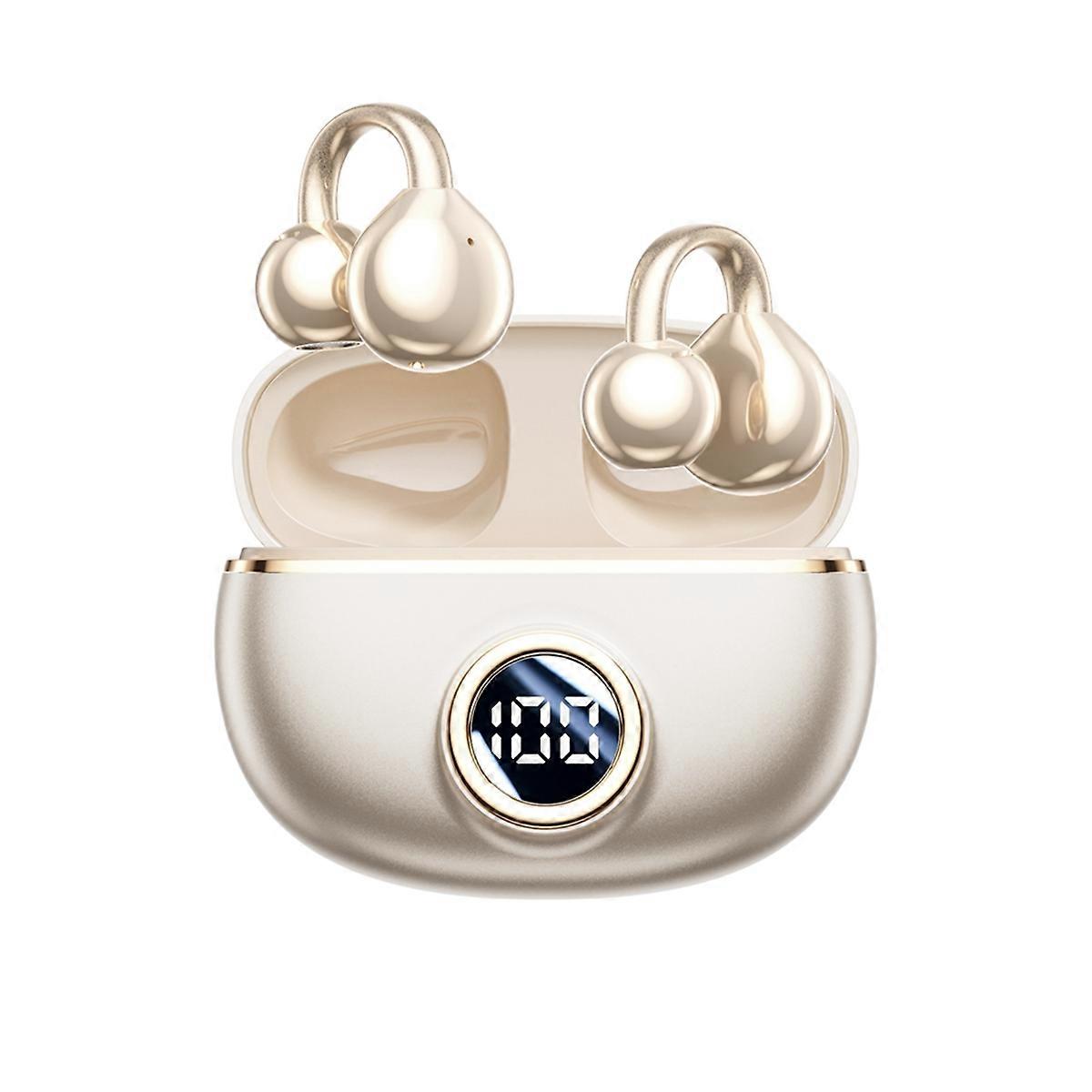 Bluetooth 5.4 AI Translation Earphone 144 Languages Real Time Translation Earbuds Smart Voice Translator for Business,C