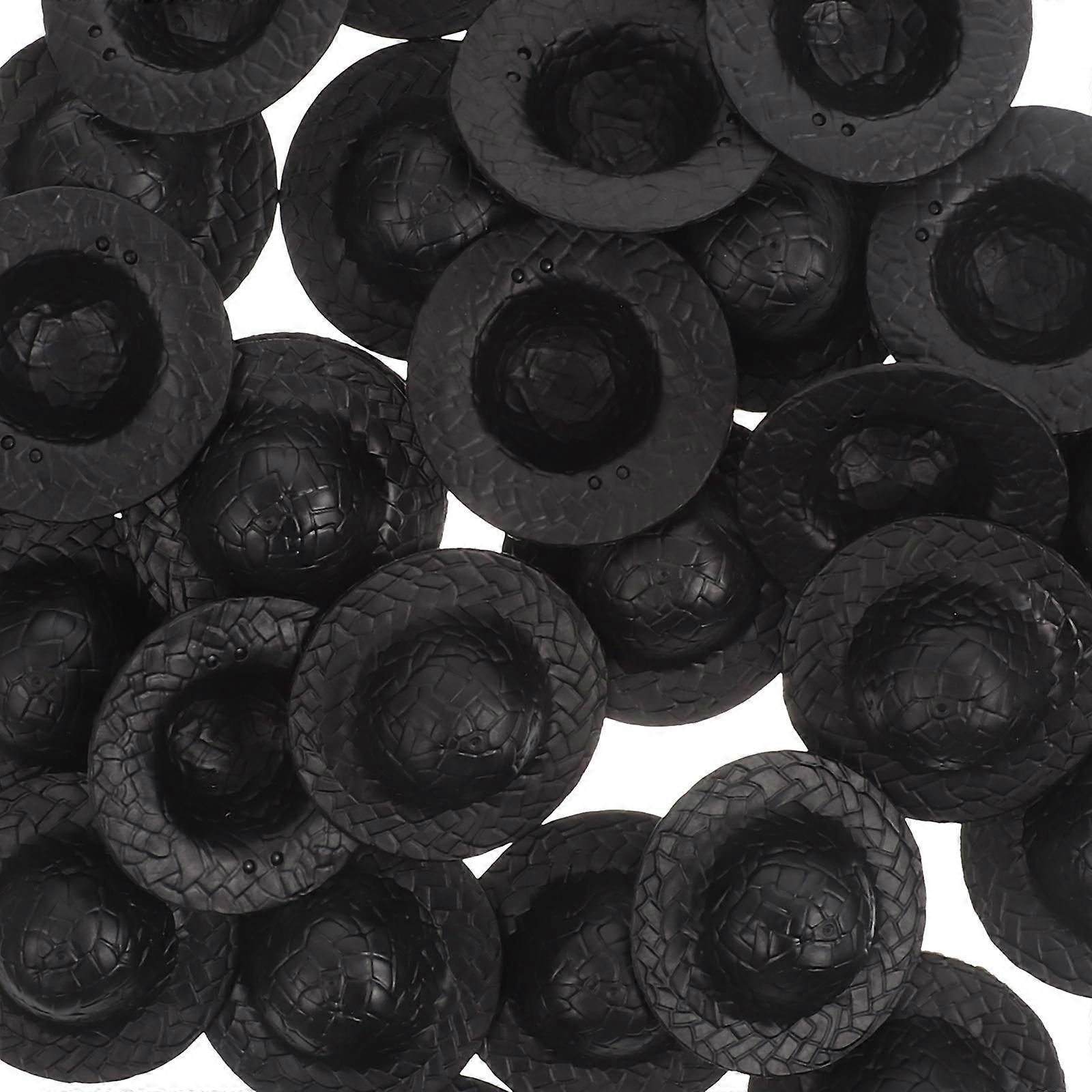 30pcs Mini Jazz Hats, Tiny Craft Hats for DIY Decorations, Lightweight Miniature Accessories for Dolls & Crafts, Perfect for Birthdays & Holidays
