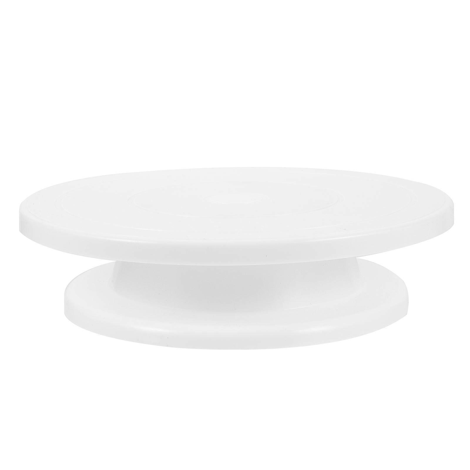 Cake Lifter Cake Stand Turner For Baking Tool Cake Decoration White 28cm Diameter 1Set