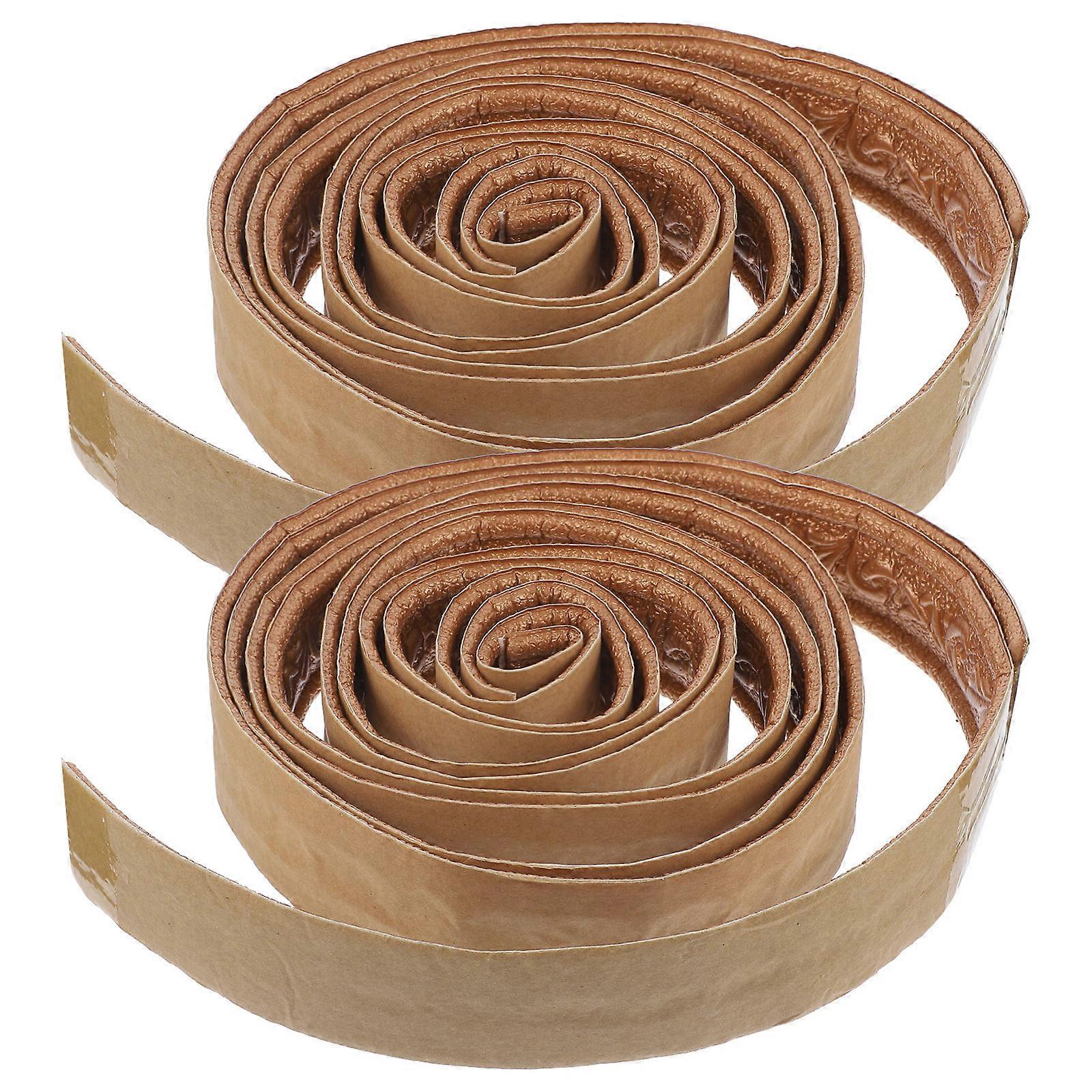 Moulding Wall Trim Self-Adhesive Improvement Light Brown 2 Rolls