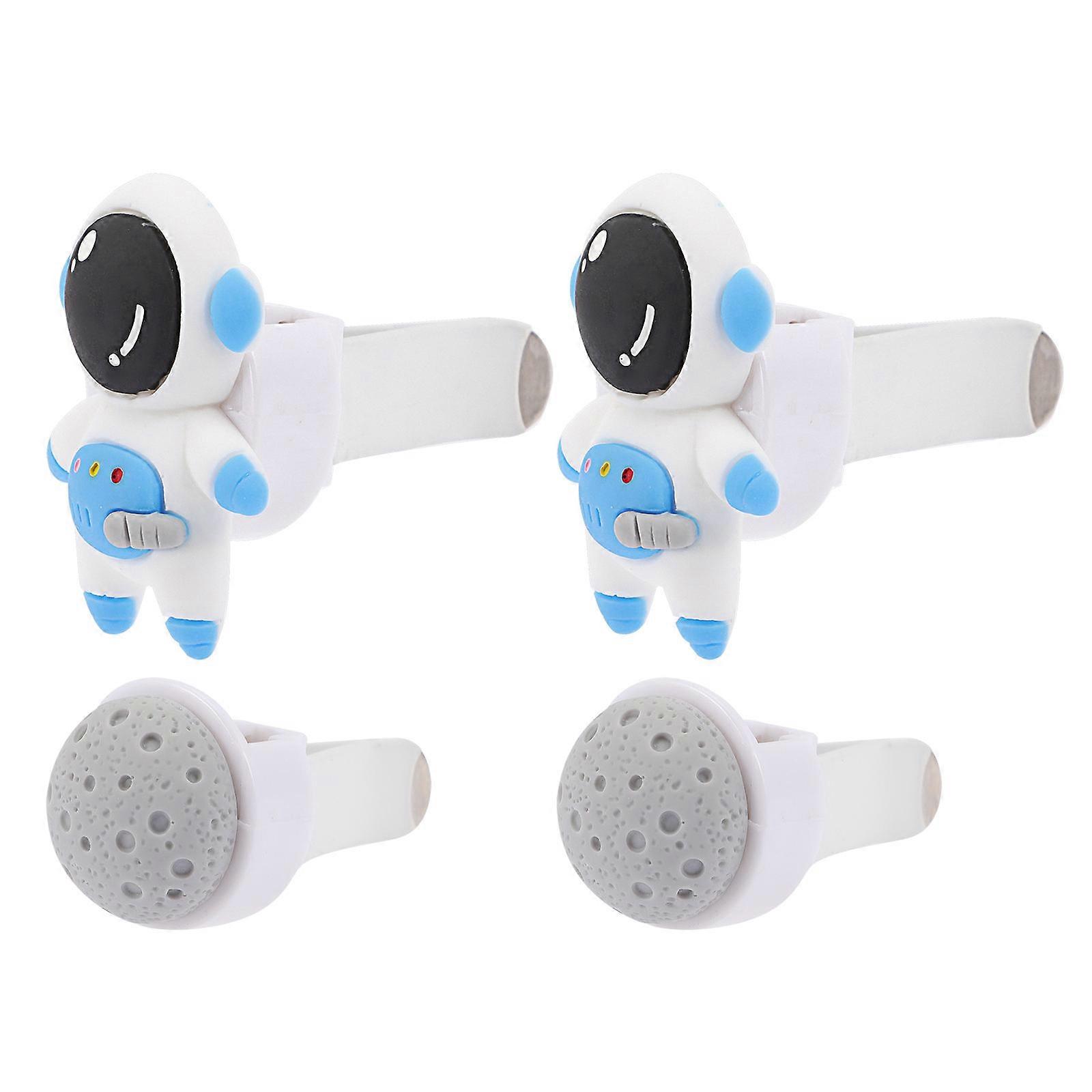 Car Vent Clips Decor Air Vent Clip Car Air Freshener Car Use Astronaut 2 Sets