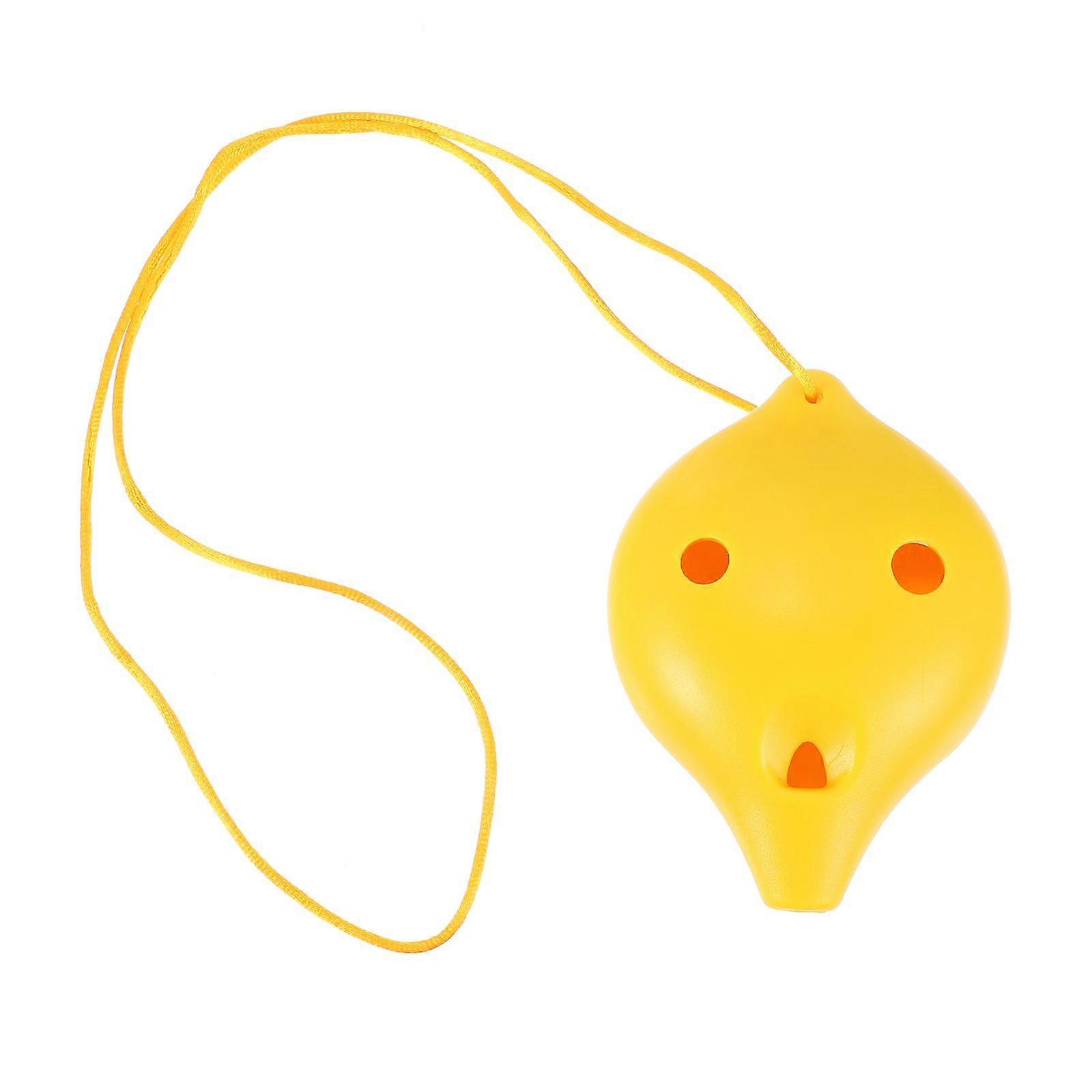 1個オカリナレジン オカリナフルート ビギナー オカリナ学生 オカリナフルート(イエロー)