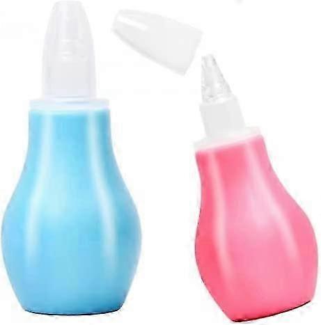 2個の鼻水吸引器、シリコン鼻ポンプ、赤ちゃん、鼻吸引器、乳児用鼻腔の粘液除去