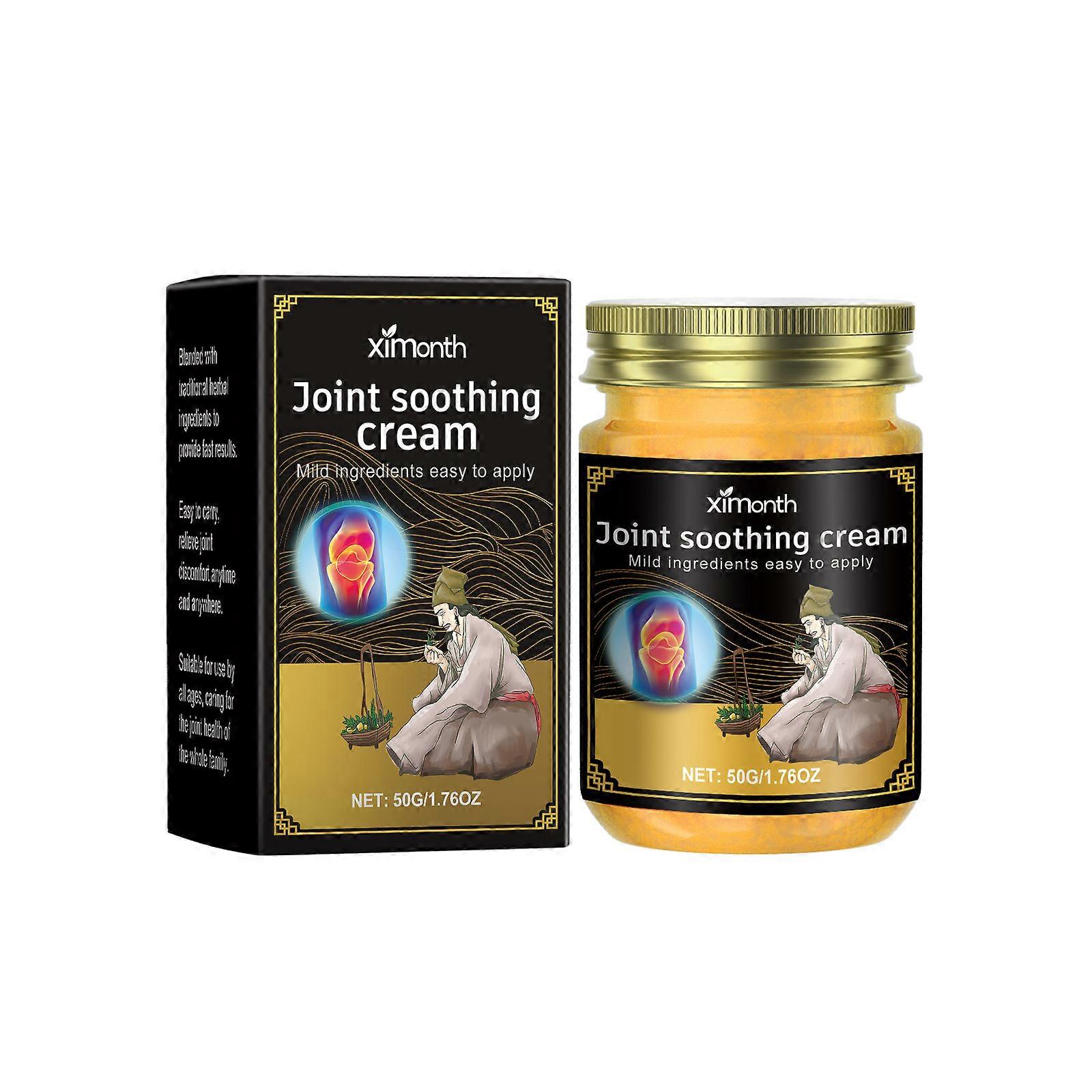 3pcs Ximonth Joint Care Cream Mild Herbal Formula For A Comfortable External Massage Cream For Neck And Back