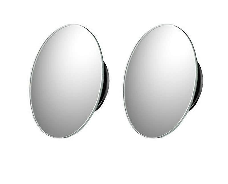 2pcs 360 Degree Car Blind Mirror Rear View Mirror Safety Drive Adjustable Auxiliary Mirror