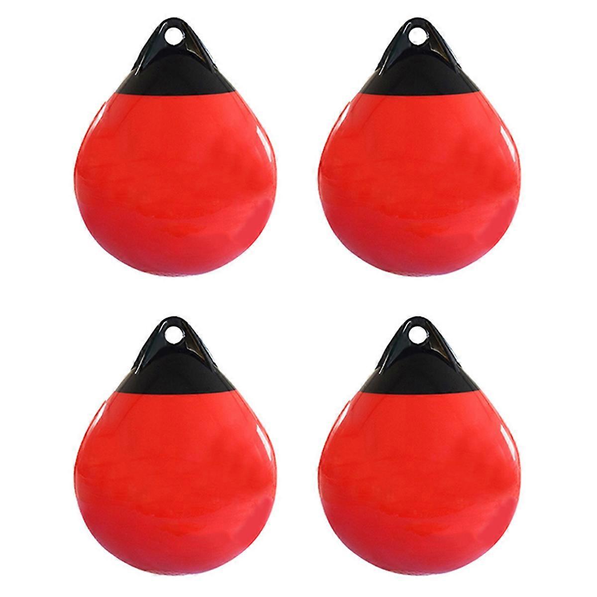 Heavy Duty PVC Boat Fenders Ball Round Anchor Buoy Dock Bumper Ball Inflatable Protection Marine Moo