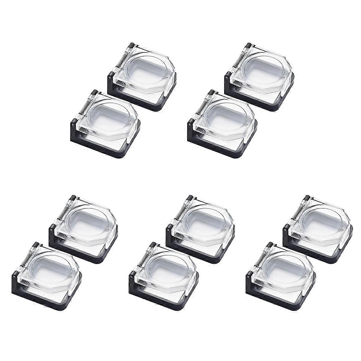 Power Push Button Switch Cover, Dustproof Safety Protector A