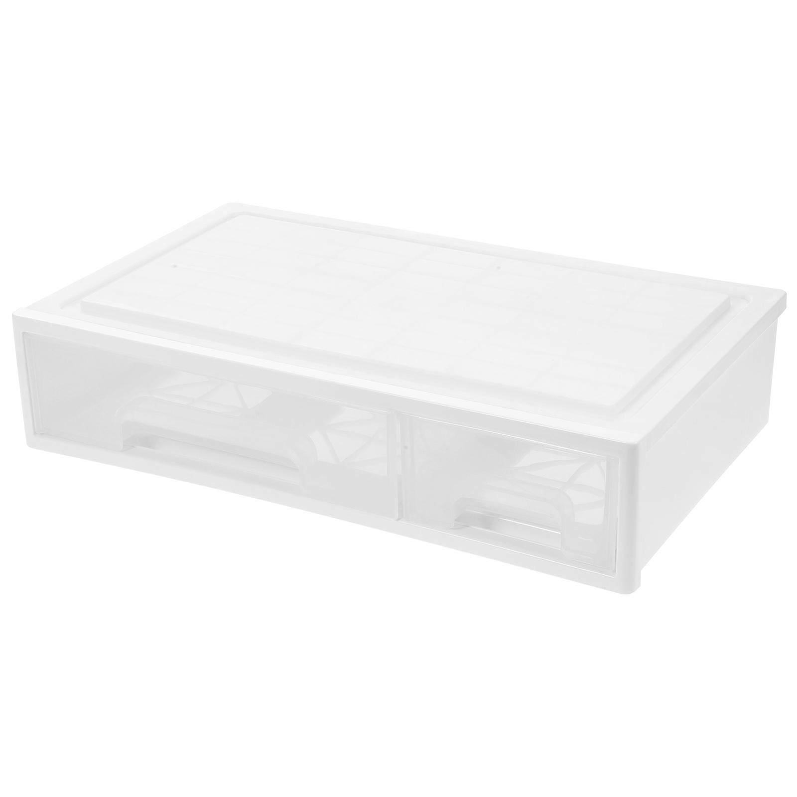 Compact Desktop Storage Box with Multiple Compartments for Office and School Supplies – Space Saving Organizer for Pens, Documents, and Stationery