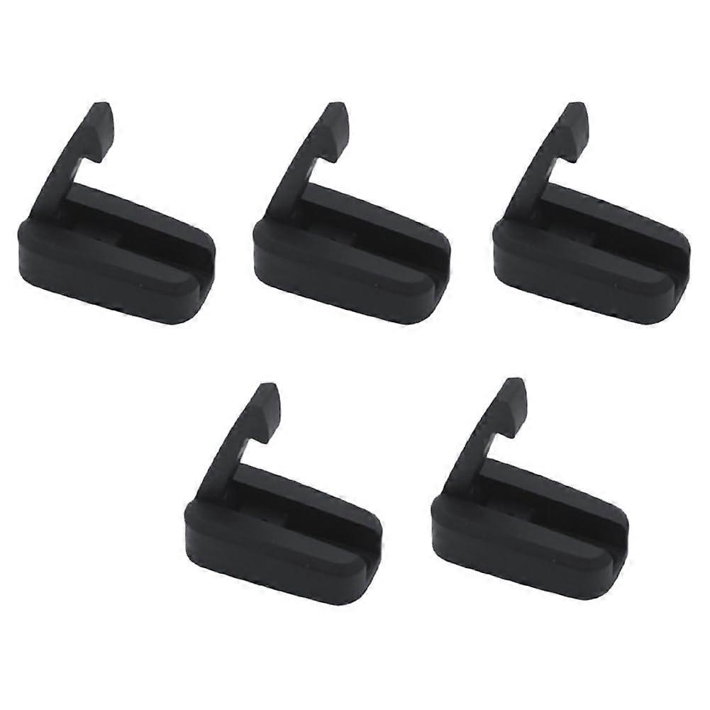 خطاف معطف نايلون أسود قابل للطي ، MarineGrade ، LoadBearing ، مصقول لامع ، للقوارب واليخوت